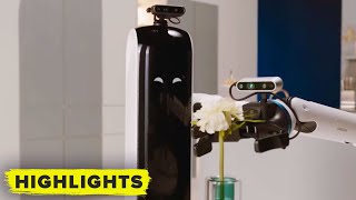 ROBOT BUTLER Samsungs firstever personal robots Bot Care and Bot Handy full reveal [upl. by Missy521]