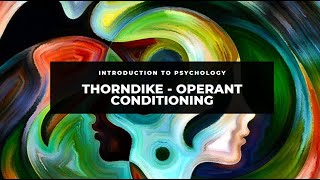 Thorndike  Operant conditioning [upl. by Osmen]