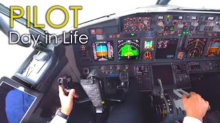 A Day in The Life as an Airline Pilot  B737 MOTIVATION HD [upl. by Nadruoj]