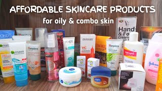 AFFORDABLE Skincare routine for OILY  COMBINATION TO OILY SKIN [upl. by Otter77]