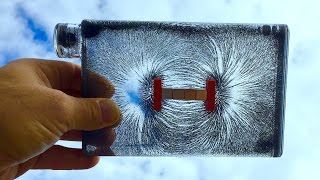 Magnetic Field Visualizer  How To See Invisible Magnetic Lines  3D DIY [upl. by Shargel282]