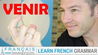 VENIR Conjugation amp Meaning to come present tense  FUN Learn French Verbs with Fun [upl. by Nodnart]