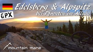 MTB Allgäu  EdelsbergampAlpspitz  Pfronten [upl. by Maison687]