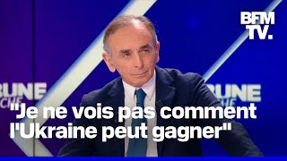 Guerre en Ukraine Algérie 2027 Linterview dÉric Zemmour en intégralité [upl. by Duile]