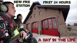 First 24 Hours in a New Fire Station  A Day in the Life [upl. by Dupuis]