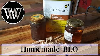 How to Make Boiled Linseed Oil I Making Homemade Woodworking BLO Finish [upl. by Noj]