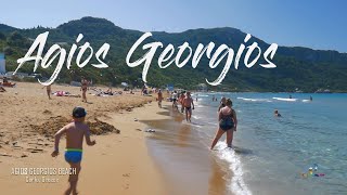 Agios Georgios beach Corfu Greece [upl. by Nomis]