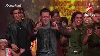 Salman khan dance dance plus show dance 5 salman khan videosstar plus [upl. by Ddot]