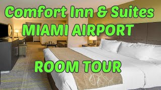 Comfort Inn and Suites Miami Airport ROOM TOUR [upl. by Agate]