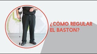 Correcto uso de bastones  ¿Cómo se regula el bastón [upl. by Buyse]