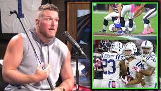 Pat McAfee Breaks Down His Onside Kick To Himself [upl. by Efren730]