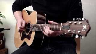 Guild F30 D55 amp F512 acoustic guitar review demo [upl. by Edsel788]