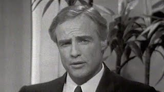 RARE Marlon Brando Interview on The Tonight Show Starring Johnny Carson  05111968 [upl. by Aivul]