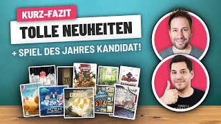 Brettspiel Neuheiten im Kurzfazit [upl. by Pauli]