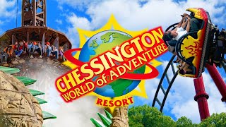 The 10 BEST Rides at Chessington World of Adventures [upl. by Reldnahc]