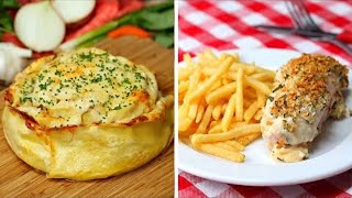 6 Delicious Cordon Bleu Dinner Recipes [upl. by Idaf107]