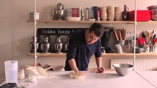 STEP 4 How To Knead Sourdough Bread dough [upl. by Ollehcram]