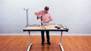 Assembling an UPLIFT Desk in Seven Minutes In Real Time [upl. by Garreth]