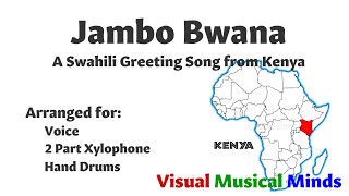 Jambo Bwana A Swahili Greeting Song [upl. by Kenaz794]