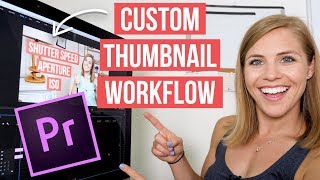 Make a Youtube Custom Thumbnail In Premiere Pro [upl. by Aztilem910]