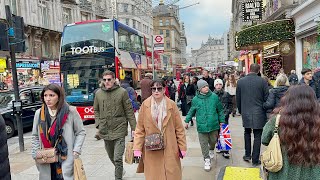 England Central London Sunset Walk  Relaxing Walking tour in West End London 4K HDR [upl. by Chivers902]