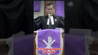 Hidup itu Pdt Dr Robinson Butarbutar Ephorus HKBP [upl. by Moreno]