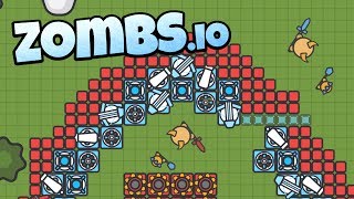 Zombsio  Best Pet Ever  New Bosses and Epic Base  Zombsio Gameplay  Top Player [upl. by Maccarthy497]