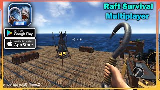 Raft Survival Multiplayer Gameplay Android iOS [upl. by Airol]