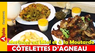 Délicieuses CÔTELETTES DAGNEAU  Mariné au Miel et à la Moutarde  en Français [upl. by Renato505]