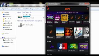 Gaana App for Windows 78110 PC [upl. by Doowyah984]