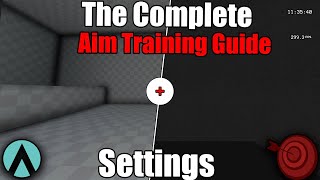 The Complete Aim Training Guide  Settings  Part 1 Aim Lab amp KovaaKs [upl. by Ydollem121]