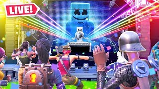 Fortnite Marshmello Event LIVE CONCERT [upl. by Ennahtebazile142]