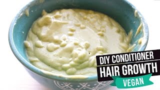 DIY Hair Growth Deep Conditioner w Fenugreek  VEGAN Recipe [upl. by Bouton]