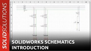 SOLIDWORKS Electrical Schematics  Product introduction [upl. by Ecnerrat]