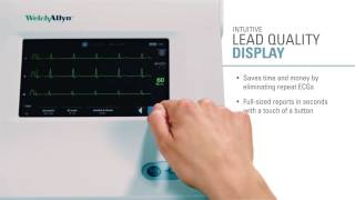 Welch Allyn CP 150 Electrocardiograph [upl. by Etteraj]