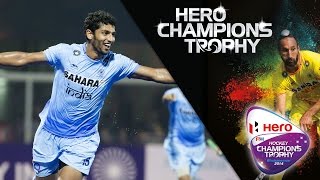 Belgium vs India  Mens Hero Hockey Champions Trophy 2014 India QF4 11122014 [upl. by Arinay]