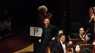 Philadelphia’s AllCity High School Band surprises Yannick NézetSéguin on his birthday [upl. by Aimek]