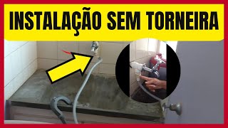 ðŸŽ¯LIGAÃ‡ÃƒO DIRETA ðŸ‘‰Como Instalar Mangueira da MÃ¡quina de Lavar sem Torneira ðŸ‘ˆ [upl. by Atirahc99]