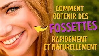 Comment Obtenir Des Fossettes Rapidement Pour Faire Que Tout le Monde Dise “ Ooohh Trop Chou  ” [upl. by Katerina]