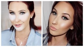 How To  Contour  Blush  Highlight amp Bake The Face [upl. by Alleinad]