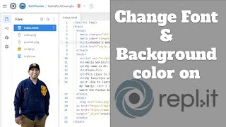 Font and Background Color Style in HTML CSS [upl. by Pardoes609]