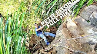 The BEST Hike in St Lucia  Climbing the Petit Piton  Epic Hike [upl. by Wolff]