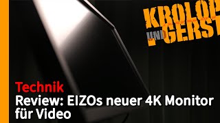 Eizo ColorEdge CS2740 4K Monitor für Videoschnitt 📷 KrolopampGerst [upl. by Scoles504]