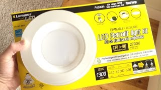 How to install the Costco LED Retrofit Light Kit [upl. by Bianka]