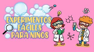 EXPERIMENTOS para NIÑOS PEQUEÑOS [upl. by Ahsaf]