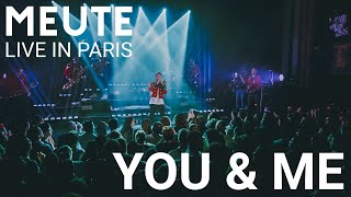 MEUTE  You amp Me Flume Remix  Live in Paris [upl. by Repohtsirhc]