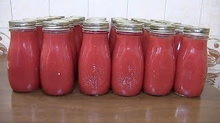 Passata di Pomodoro Salsa di Pomodoro Fatta in Casa [upl. by Enyawal]