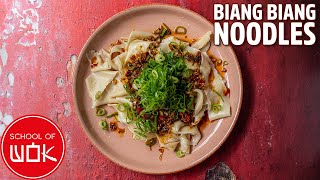 How To Make Biang Biang Noodles [upl. by Mezoff]