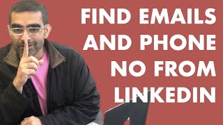 How To Get Email Address From LinkedIn Find Emails and Phone Numbers With Aeroleads [upl. by Rooker]