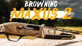 Browning Maxus II 12ga Shotgun Review [upl. by Bolger629]